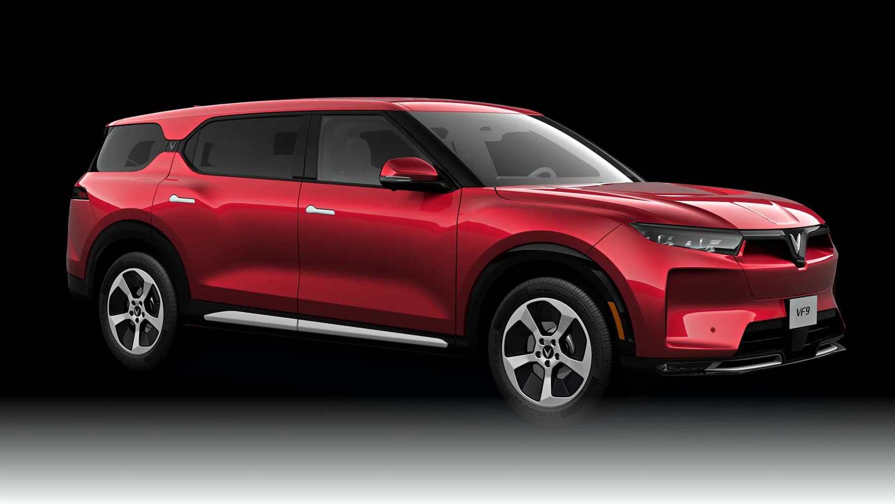 VinFast VF9 màu Crimson Red